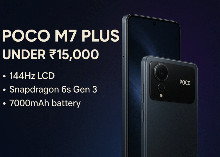 Poco M7 Plus: Fiyatı ve Batarya Özellikleri İfşa Edildi