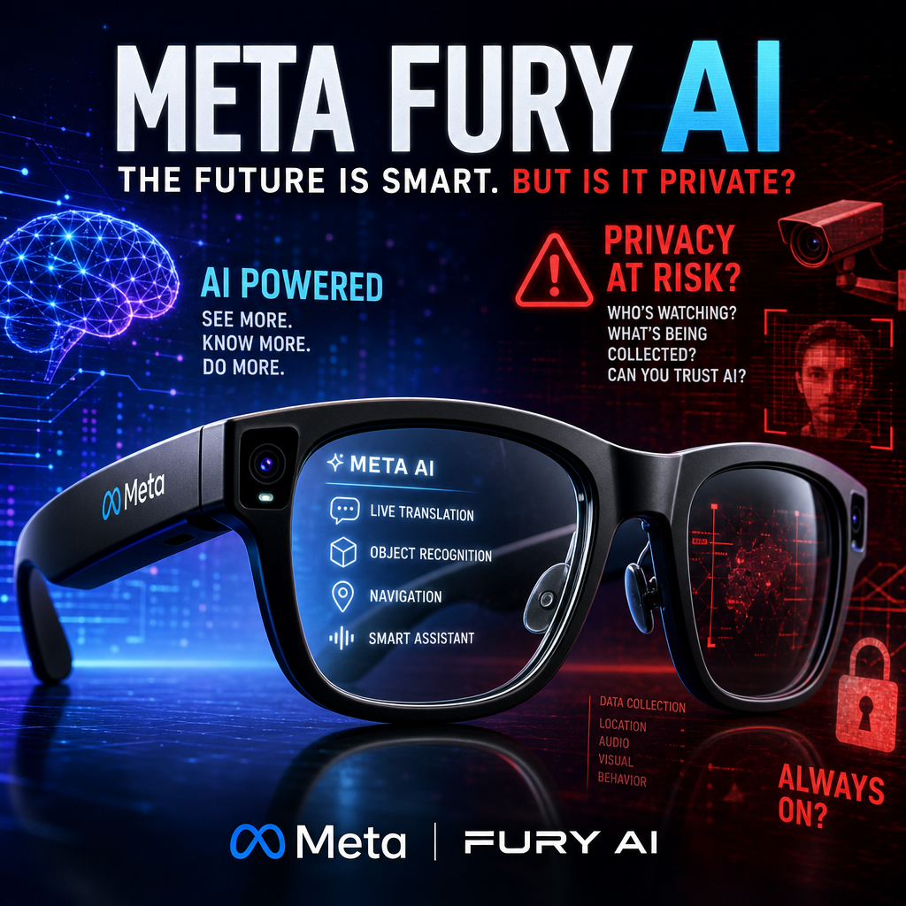 Meta Fury AI Gözlükleri: Gizlilik Sorunlarıyla Alakalı Gerçekler