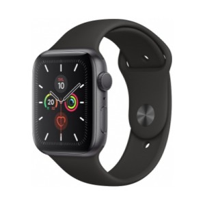 Apple Watch Series 5Space Grey Alüminyum Kasa with Black Sport Band