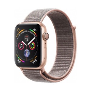 Apple Watch Series 4 Altın Alüminyum Kasa with Pink Sand Sport Loop