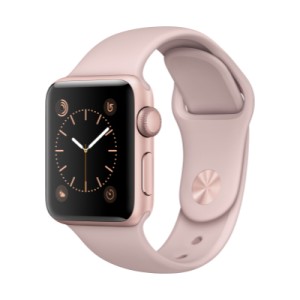 Apple Watch Series 2Rose  Altın Alüminyum Kasa with Pink Sand Sport Band