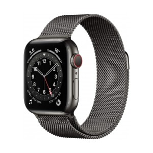 Apple Watch Series 6 GPS Cellular 40mm Grafit Paslanmaz Çelik 