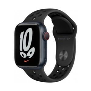 Apple Watch Nike Series 7 Cellular 41mm Midnight Alüminyum Kasa and Nike Sport Band