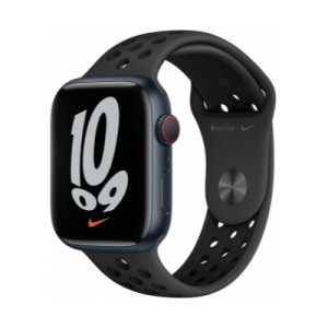 Apple Watch Nike Series 7 Cellular 45mm Midnight Alüminyum Kasa and Nike Sport Band