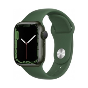 Apple Watch Series 7Green Alüminyum Kasa with Clover Sport Band
